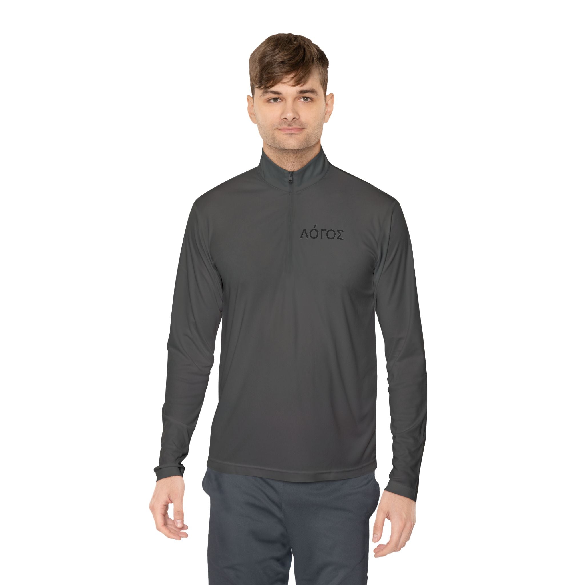 Be Watchful Greek Quarter-Zip Pullover