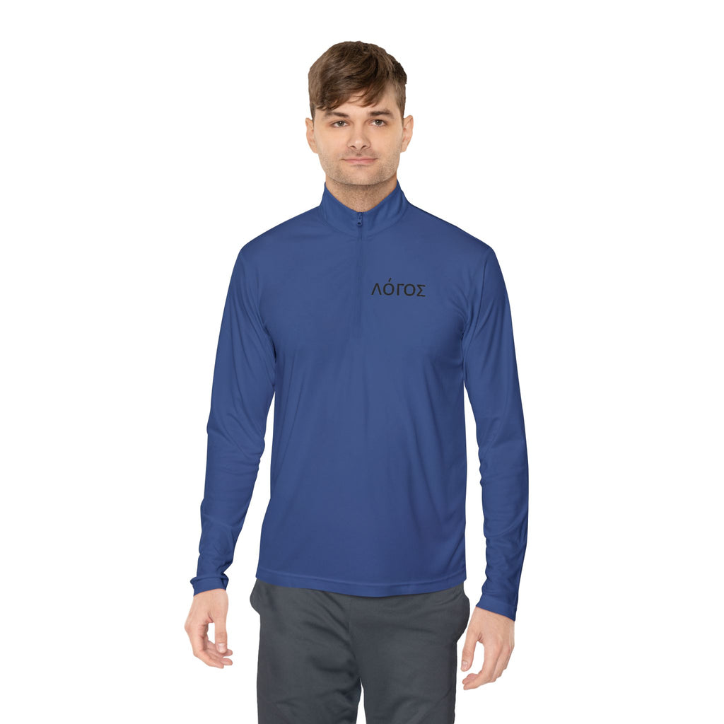 Be Watchful Greek Quarter-Zip Pullover