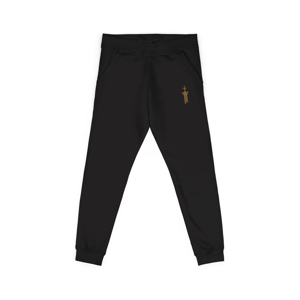 Pillar of Strength Embroidered Sweatpants — Church & Gym Fleece