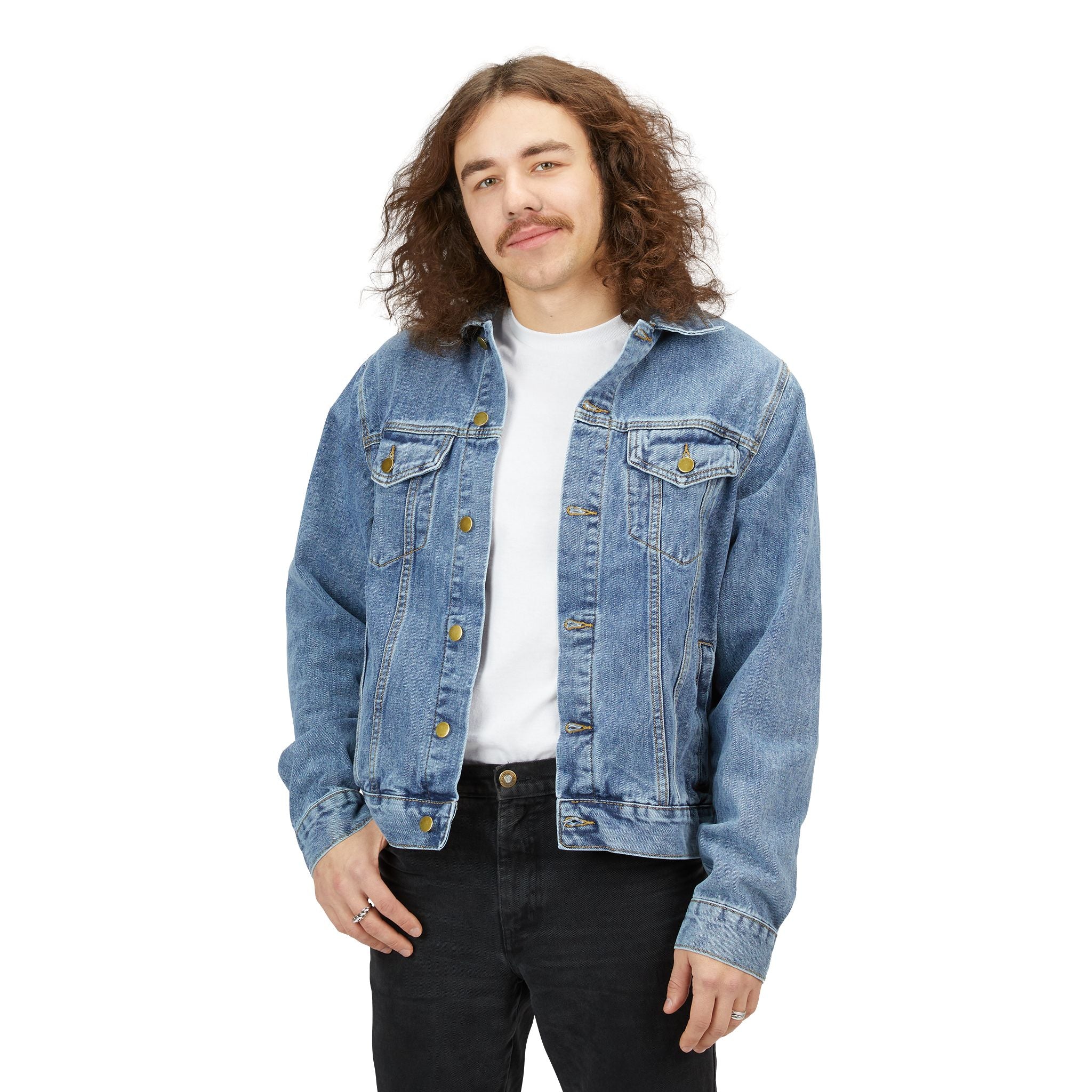Breastplate of God Denim Jacket — Armor of God Collection