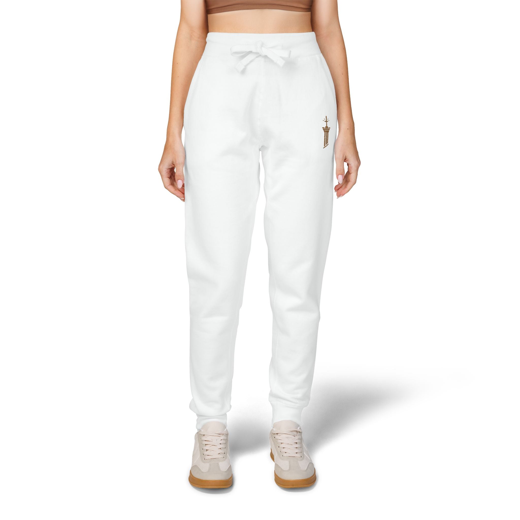 Pillar of Strength Embroidered Sweatpants — Church & Gym Fleece