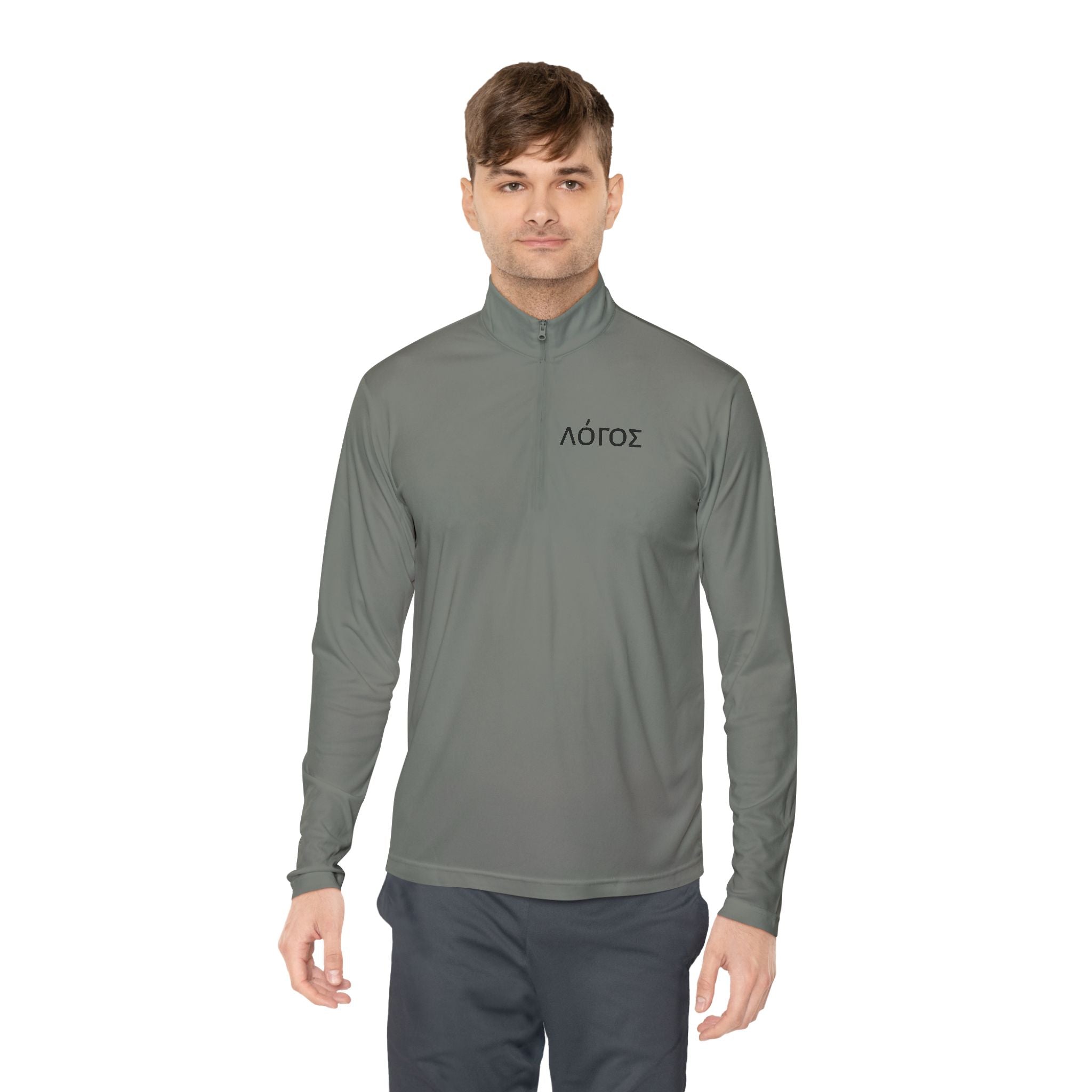 Be Watchful Greek Quarter-Zip Pullover