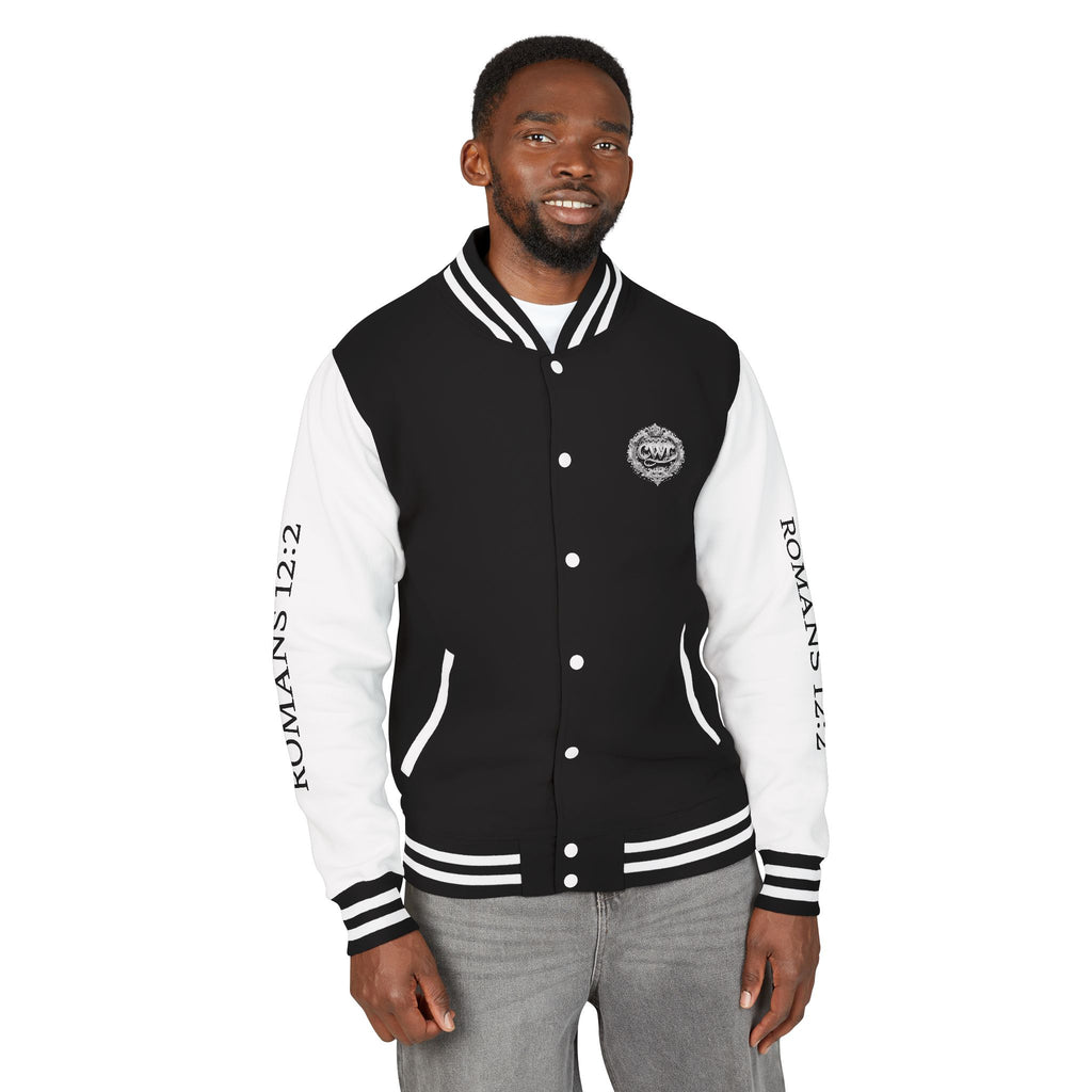 Letterman Jacket — "Be Not Conformed to This World" Inspirational Varsity Jacket