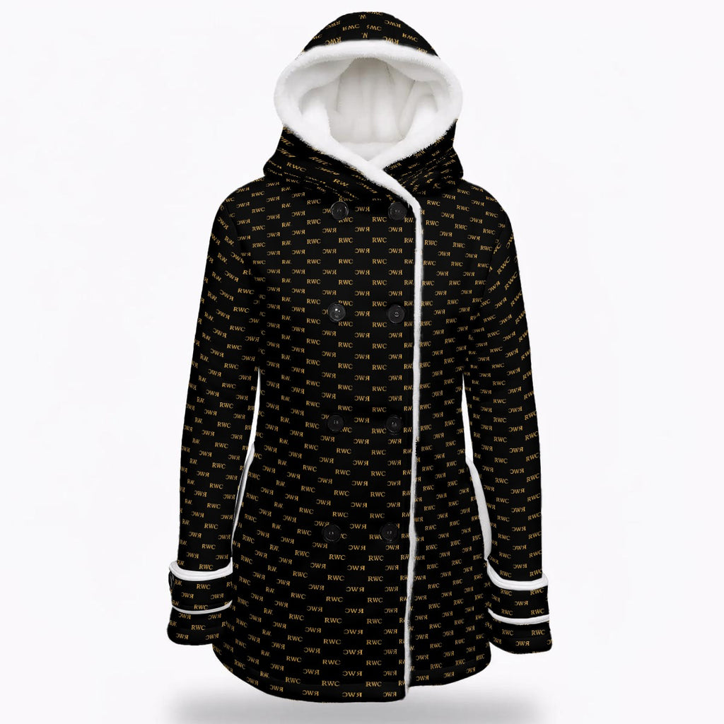 CWR Gold Monogram Hooded Coat