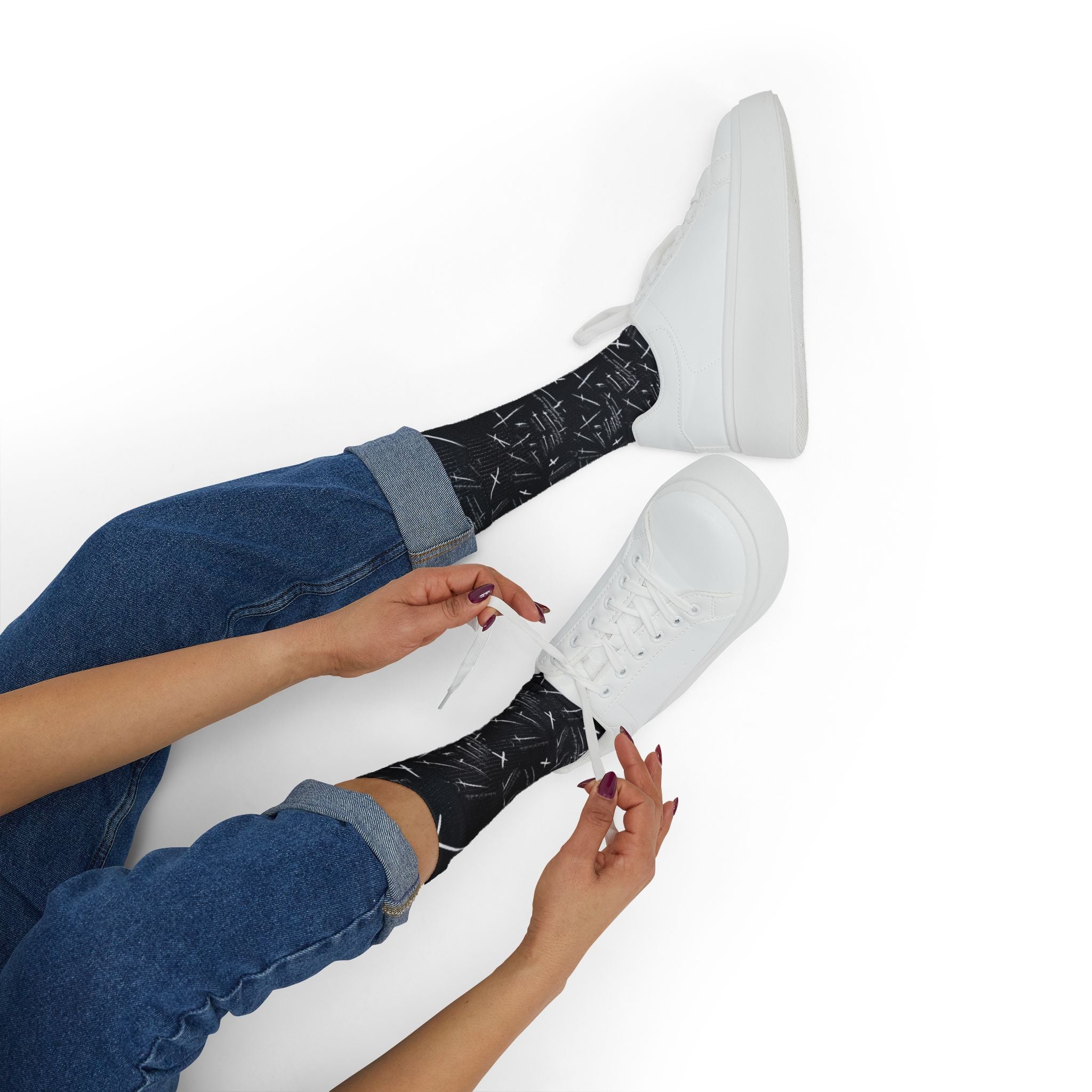 Scripture Sublimation Socks — Faith-Inspired Scripture Socks
