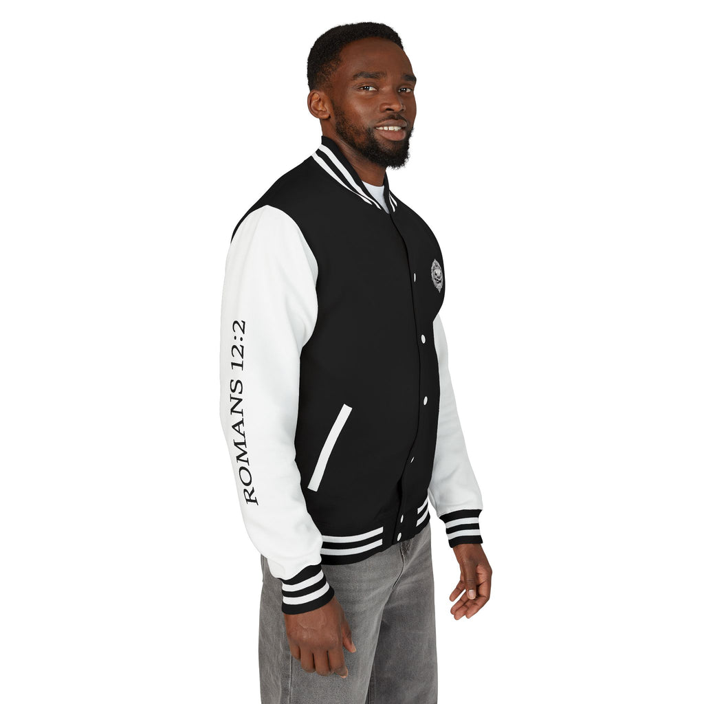 Letterman Jacket — "Be Not Conformed to This World" Inspirational Varsity Jacket