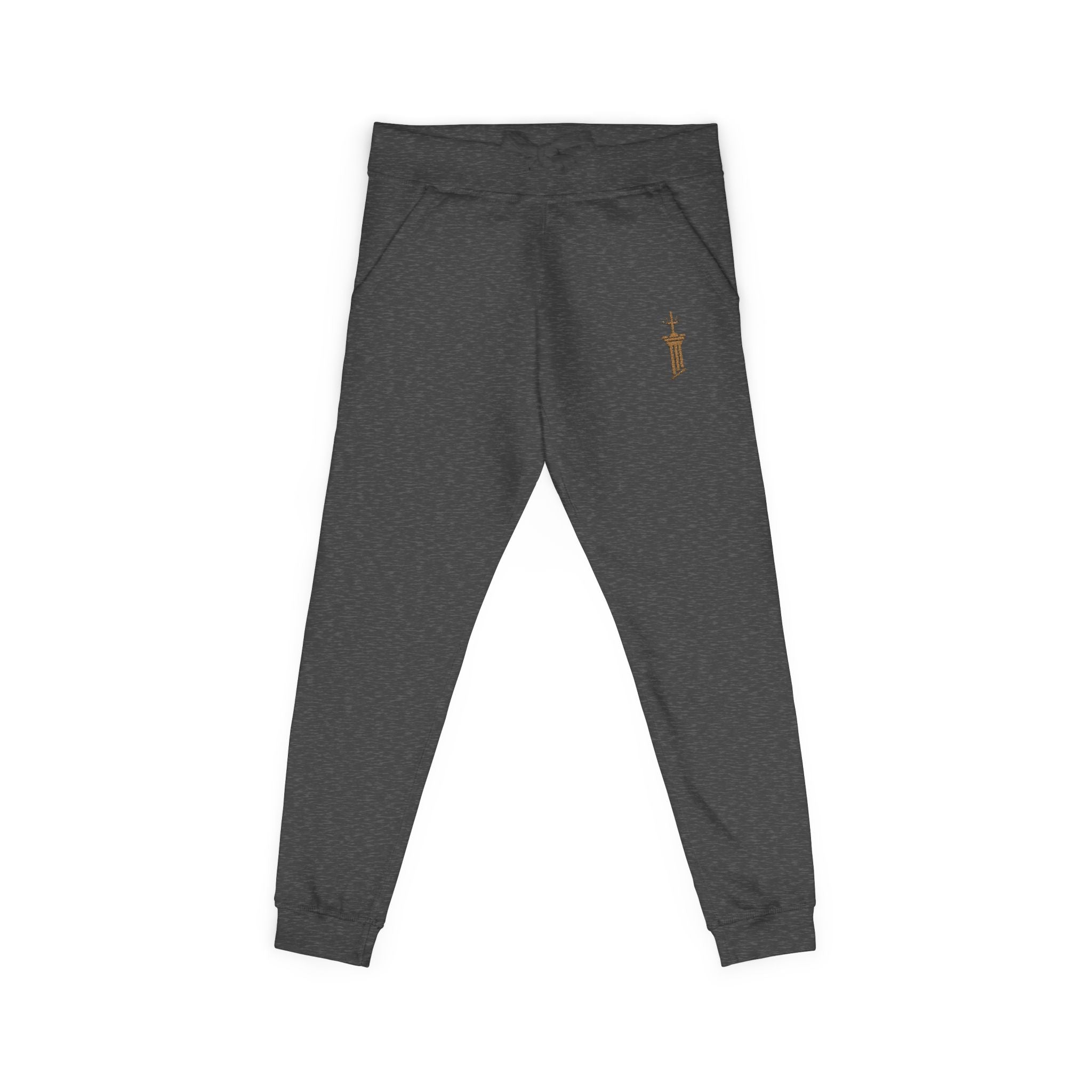 Pillar of Strength Embroidered Sweatpants — Church & Gym Fleece