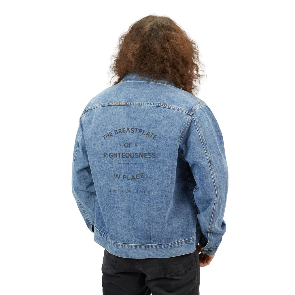 Breastplate of God Denim Jacket — Armor of God Collection