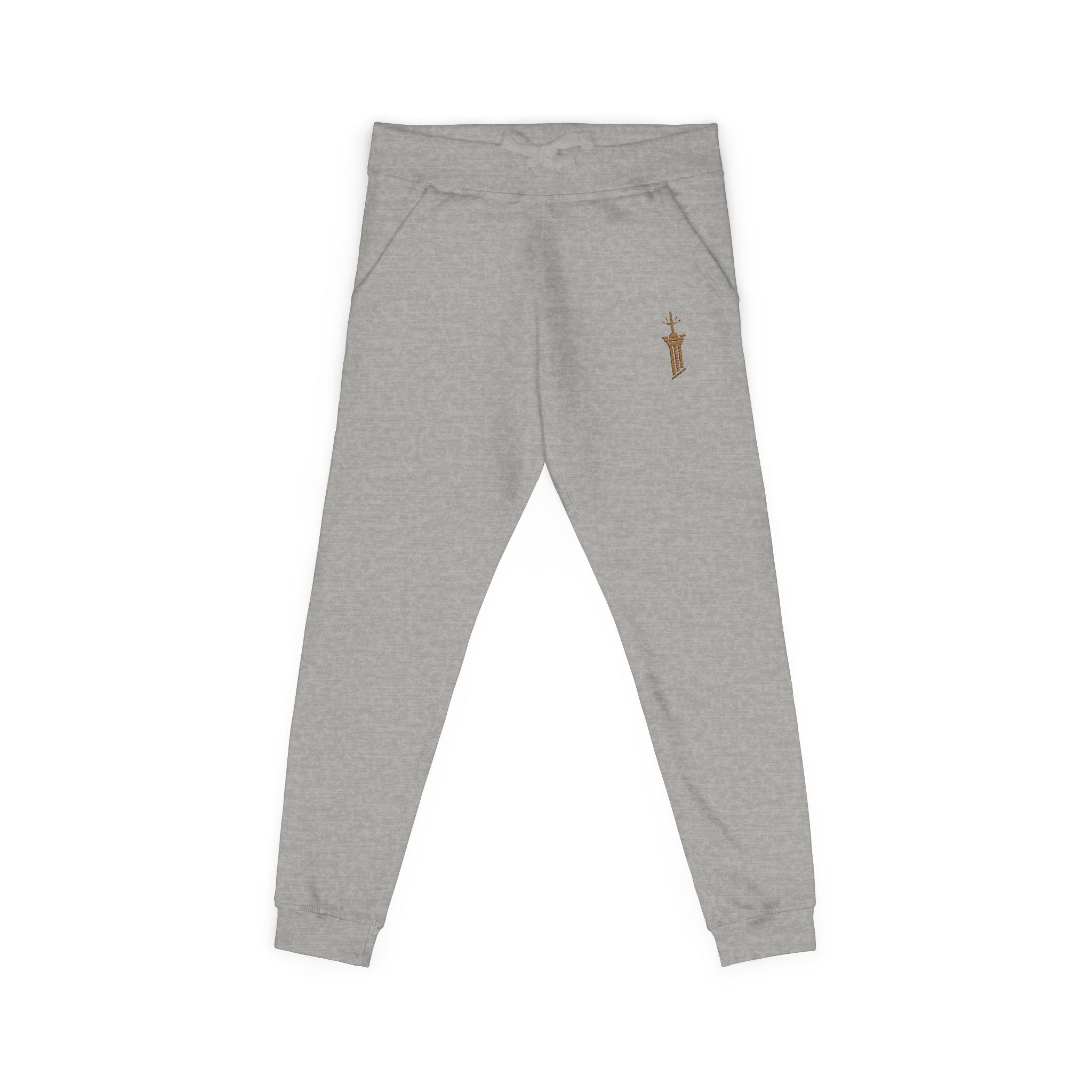 Pillar of Strength Embroidered Sweatpants — Church & Gym Fleece