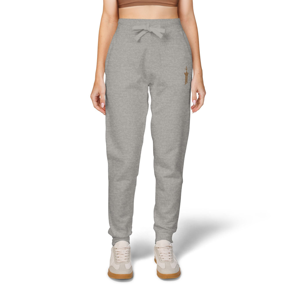Pillar of Strength Embroidered Sweatpants — Church & Gym Fleece