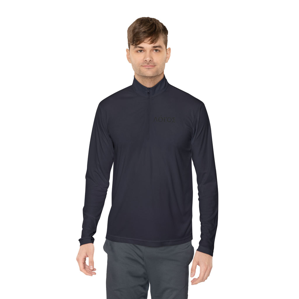 Be Watchful Greek Quarter-Zip Pullover