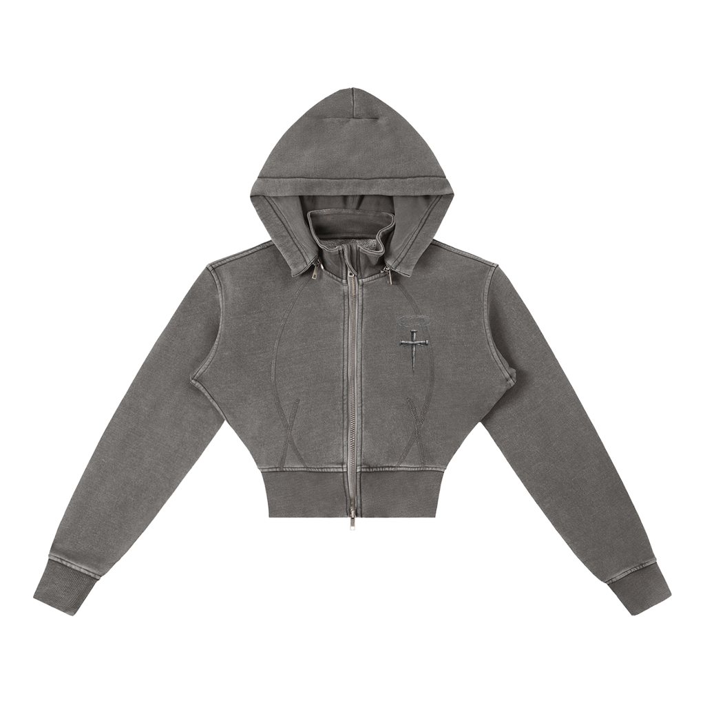 christianhoodie,womanschristianhoodie,croppedhoodie,christianstreatwear,jesusisking,thekingiscoming,everykneewillbow,phillipians210,christian,christianwr