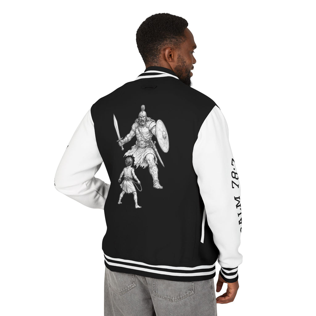 David vs Goliath Leadership Letterman Jacket